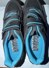 Venzo Road Cycling Shoes Eu 39 Us Women 7 5 Men 6 Black Blue W  Look Cleats