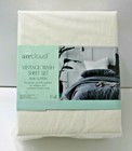 Aircloud Washed Linen 4 Piece Full Sheet Set