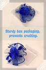 Fascinator For Women Hair Clip Hat Bowler Feather Flower Veil Wedding Party Hat 