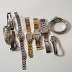 Mixed Lot Of 9 Vintage Women s Wrist Watches Untested For Parts Or Repair