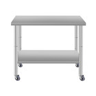 36   24   Commercial Work Table For Restaurant And Home Stainless Steel Kitchen