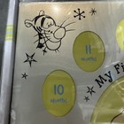 Vtg Disney Baby Winnie The Pooh My First Year Metal Picture Frame 13 Pics Nos