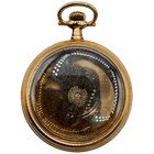 Antique 16s Philadelphia Scaled Floral Open Face Pocket Watch Case 20 Year Gf