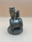 Antique Silverplate Cherub Napkin Ring Holder Vase Selecta Figural
