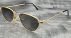 Vgc   Vintage Bausch   Lomb I s Metal Sunglasses W2447 Mineral Glass Lenses Gold