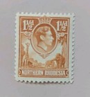 2  1938 1951 Northern Rhodesia Postage Stamps King George Vi  1 5   2 D