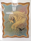 Vintage Unicorn Wooden Wall Art 26x20 Lacquered Sue Dawe 1984 Retro