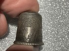 Lot Of 4 Sterling Silver Vintage Sewing Thimbles