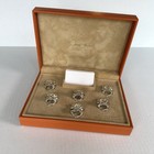 Vintage Saint Hilaire Paris Silver-plated Frog Place Card Holders