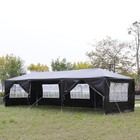 10 x30  Outdoor Party Tent With 8 Removable Sidewalls  Waterproof Canopy Patio W