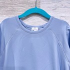 Athleta Girl Power Up Seamless Tee Blue Activewear Jersey Stretch Girls Large 12