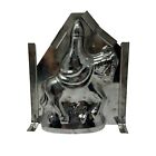 Antique Santa Claus On Donkey 8 5    Chocolate Mold Ges  Gesch  Vintage Rare