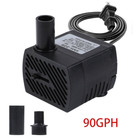 92gph Water Pump Hydroponics Pond Fountain Aquariums Submersible Powerhead Fish 