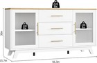 56  Sideboard Buffet Cabinet Home Storage Cupboard With 2 Doors   3 Drawers