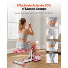 Uimoso Foldable Squat Machine With 3 Resistance Bands For Glute Exercises