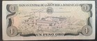 1987 Dominican Republic 1 Peso P126b2  H584417r 