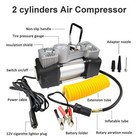 Heavy Duty 12v Portable 150psi Car Tyre Auto Tire Inflator Pump Air Compressor