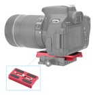 Camvate Aluminum Manfrotto Slide-in Camera Qr Plate With 1 4    3 8  Threads