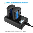 Lp-e6 Battery   Dual Charger For Canon Eos 80d  6d  7d  70d  60d  5d Mark Ii Iii