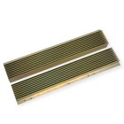 Large Heat Sink Aluminum 15 5 X 2 5 In 104222 Reva 2lb 9 5 Oz Per Pcs  Pack Of 2