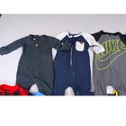 Lot Of 0-3 Month Baby Boy Clothes Nike Carters Sleepers Rompers Outfits 20pc