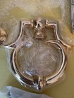 Rare Vtg Boldvin Chipenndale Solid Brass Door Knocker Made In Italy Nos 0119-030