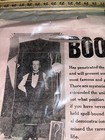 11 5 X 19  Antique Poster  Joseph Boone  Mentalist   Magician Vaudeville Comedy
