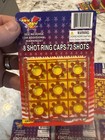  5  8 Shot Toy Cap Gun Plastic Disc Caps Circle  Refill Ring 360 Shots Lot