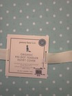 Pottery Barn Kids Organic Aqua With White Polkadot Toddler Duvet Cover New