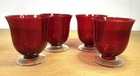 Lenox Holiday Gems Ruby Dof Red All Purpose Wine Water Goblets