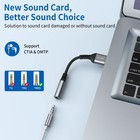 Usb To 3 5mm Jack Audio Adapter  2-pack   Headset     