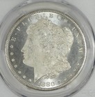 1880-s Morgan Dollar Certified Pcgs Ms 65  Silver Dollar   Proof-like Obverse