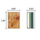 New  Burl Wood Mahjong Tiles - Stunning 