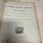 1902 Rand Mcnally   Co  Usa Unrivaled Atlas Of The World Book   Complete