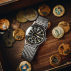 Vintage Zim  aviation  Watch 34mm - Rare 1980s Ussr Pilot Dial - Gift For Men 