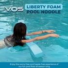 Vos Liberty Foam Pool Wavy Noodle  Premium   Big  Super Soft Pool Noodle For    