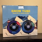 48    Inflatable Snow Tube Sled Heavy Duty Winter Snow Sled W  Fast Valve New