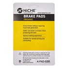 Niche Brake Pad Set For Suzuki Intruder 800 1400 1500 750 Front Rear Organic
