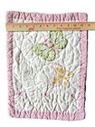 Pottery Barn Kids 2 Quilted Pillow Covers Butterfly Butterflies Lumbar 16 x12 