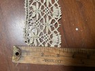 Antique Lace Trim Lot Victorian Filet Crochet Edging Mixed Sewing Pieces