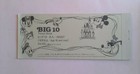 Rare 1989 Tokyo Disney Big 10 Ticket Book W  Meet The World Coupon