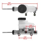 Complete Brake Master Cylinder Fits Polaris Rzr Xp 1000  Rzr Xp 4 1000 2014-2023