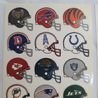 Vintage Nfl Helmet Stickers 1990s American Greeting 2 Sheets 30 Team Logos Rare