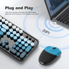 Mofii Wireless Keyboard And Mouse Combo  Full Size 2 4g Plug And Play Typewriter