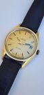 Vintage Omega Seamaster Ref 166 067 Date Cal 565 Gold Dial Automatic Men s Watch
