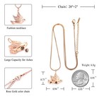 Cremation Jewelry For Ashes Stainless Steel Peace Dove Urn Keepsake Memorial Urn