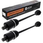 Niche Rear Cv Axle Half Drive Shaft For Polaris Rzr Xp Turbo S 1334318 2 Pack