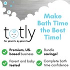 5pcs Baby Bath Essentials Set - Complete Bathtime Kit With Rinse Cup  Spout C   