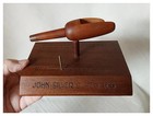 Vintage C1932 Long John Silver s Peg Leg Cribbage Board Nautical Maritime Boar