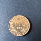 Switzerland 20 Francs 1968 Gold Coin  900 Km 40 Helvetia Standing Star Border